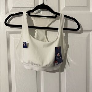 Champion Women's Classic White Sports Bra